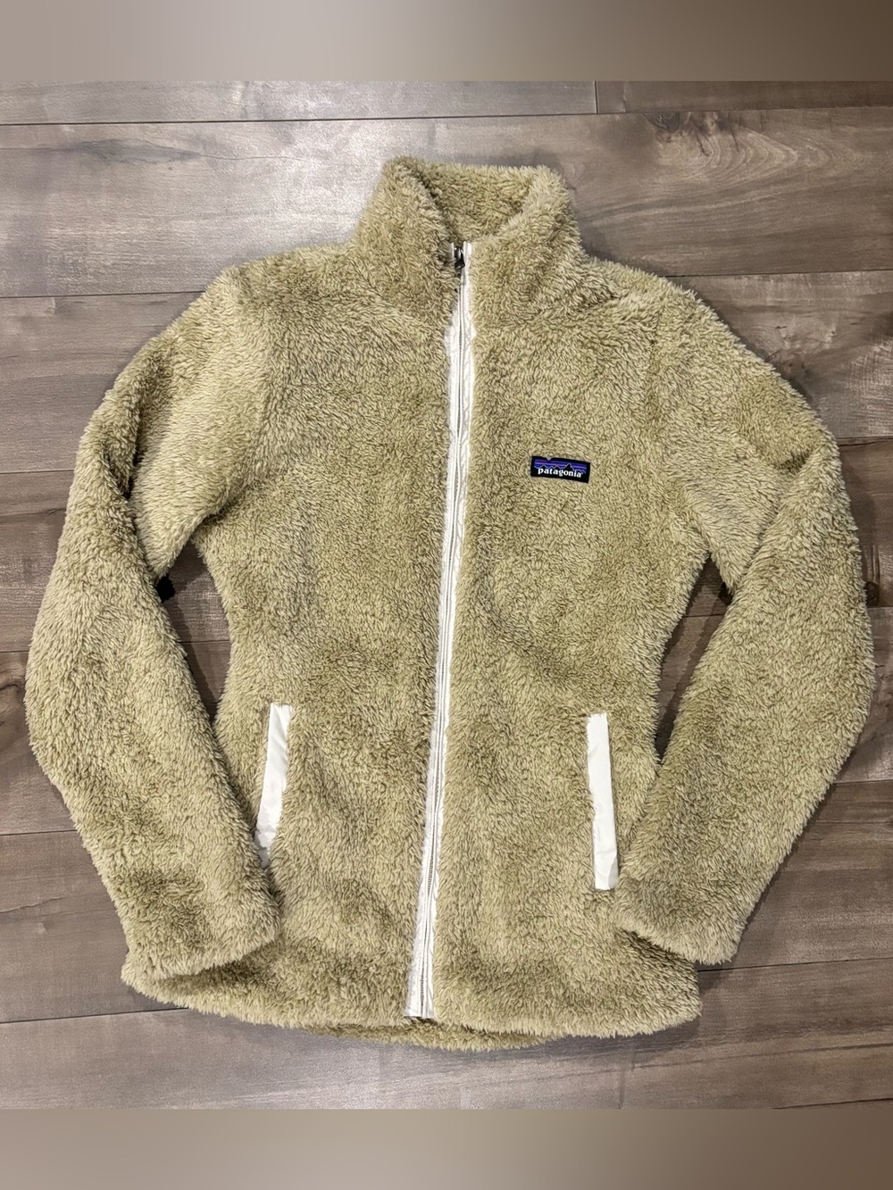 Patagonia Los Gatos Full Zip Fleece Jacket El Cap Khaki - Size XS